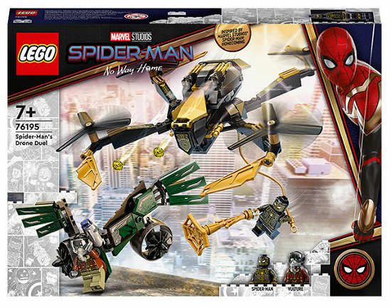 Spider-Man's droneduel Lego (76195) - Spider - Produtos - Lego - 5702016913231 - 