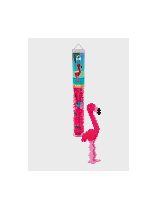 100 Kreativ Bausteine Flamingo.9604242 - Plus - Merchandise -  - 5710409105231 - 