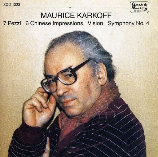Cover for Maurice Karkoff · Symphony No 4 7 Pcs for Orch (CD) (1988)