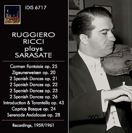 Cover for Sarasate Pablo De · Ruggiero Ricci Plays Sarasate (CD) (2016)