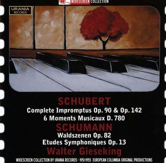 Cover for Schubert,f. / Gieseking,walter · Gieseking Plays Schubert &amp; Schumann (CD) (2016)