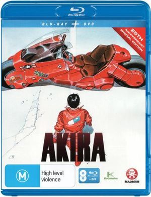 Akira (25th Anniversary) - Blu-ray - Movies - MADMAN ENTERTAINMENT - 9322225199231 - December 3, 2013