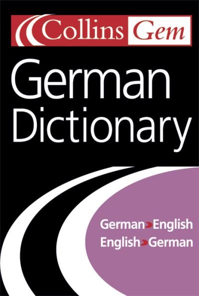 Cover for HarperCollins Publishers · Collins Gem German Dictionary, 7e (Paperback Book) (2003)
