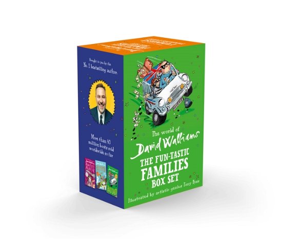 Cover for David Walliams · The World of David Walliams: Fun-Tastic Families Box Set (Bog) (2022)