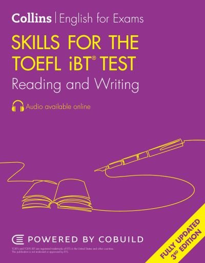 Cover for Louis Harrison · Skills for the TOEFL iBT® Test: Reading and Writing - Collins English for the TOEFL Test (Paperback Book) [3 Revised edition] (2024)