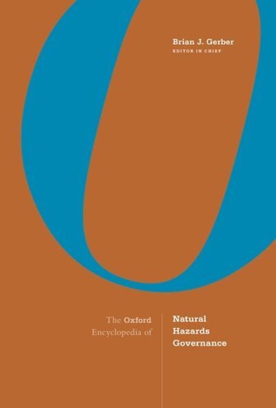 Cover for The Oxford Encyclopedia of Natural Hazards Governance: 2-volume set (Hardcover bog) (2020)