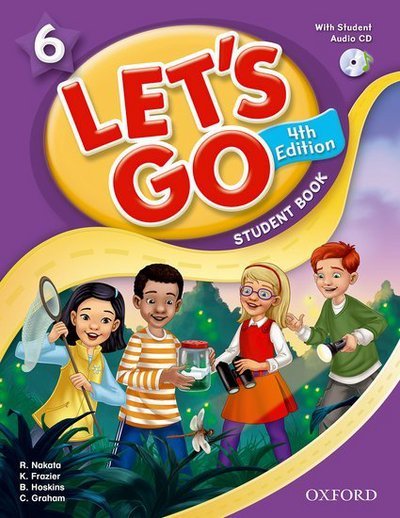 Cover for Ritsuko Nakata · Let's Go: 6: Student Book With Audio CD Pack - Let's Go (Bog) [4 Revised edition] (2011)