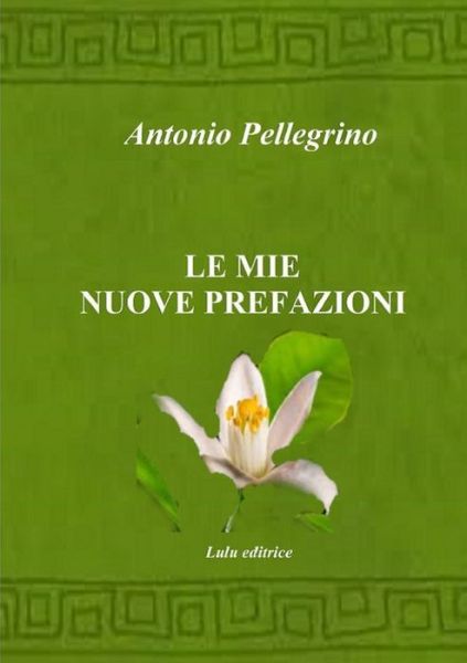 Cover for Antonio Pellegrino · Le mie nuove prefazioni (Taschenbuch) (2019)