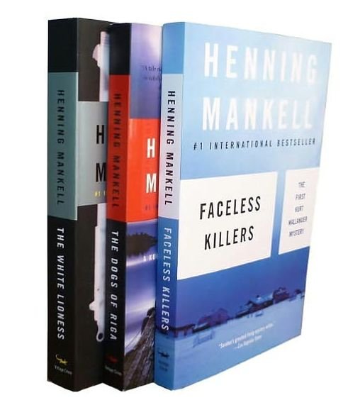 Cover for Henning Mankell · Henning Mankell Wallander Bundle: Faceless Killers, the Dogs of Riga, the White (Paperback Bog) (2011)