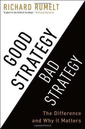 Cover for Richard Rumelt · Good Strategy Bad Strategy: The Difference and Why It Matters (Gebundenes Buch) (2011)