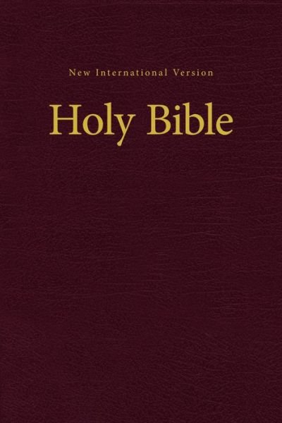 Cover for Zondervan · NIV, Value Pew and Worship Bible, Hardcover, Black (Gebundenes Buch) [Special edition] (2017)