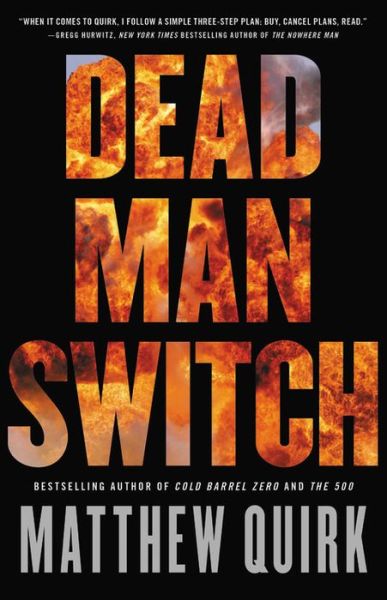 Cover for Matthew Quirk · Dead Man Switch (Hardcover Book) (2017)