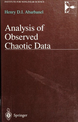Cover for H. D. I. Abarbanel · Analysis of observed chaotic data (Bog) (1995)