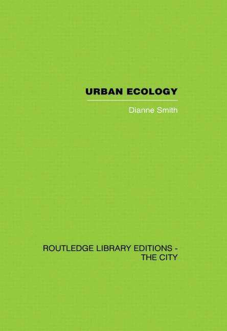 Cover for Dianne Smith · Urban Ecology (Paperback Book) (2013)