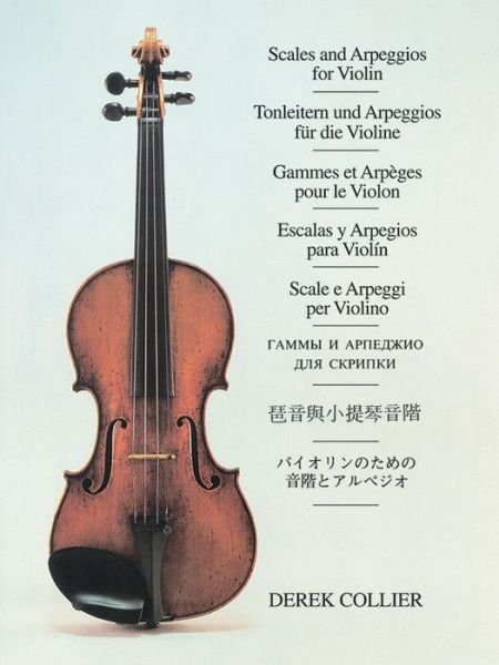 Cover for Derek Collier · Scales And Arpeggios For Violin (Partitur) (1984)
