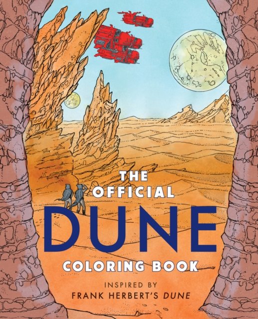 Cover for Frank Herbert · The Official Dune Coloring Book (Paperback Book) (2023)
