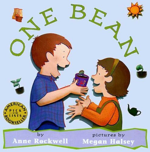 Cover for Anne Rockwell · One Bean (Inbunden Bok) [Turtleback School &amp; Library Binding edition] (1999)