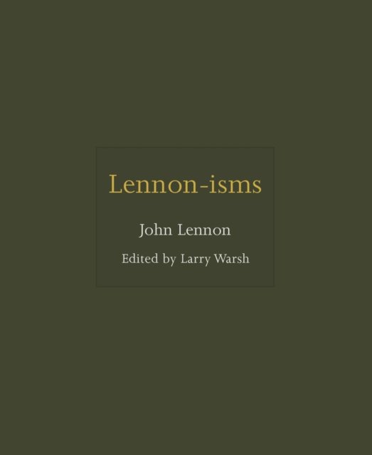 Cover for John Lennon · Lennon-isms - ISMs (Innbunden bok) (2025)