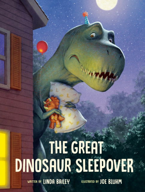 Cover for Linda Bailey · The Great Dinosaur Sleepover (Hardcover Book) (2025)