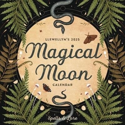 Cover for Llewellyn · Llewellyn's 2025 Magical Moon Calendar: Spells &amp; Lore (Kalender) (2024)