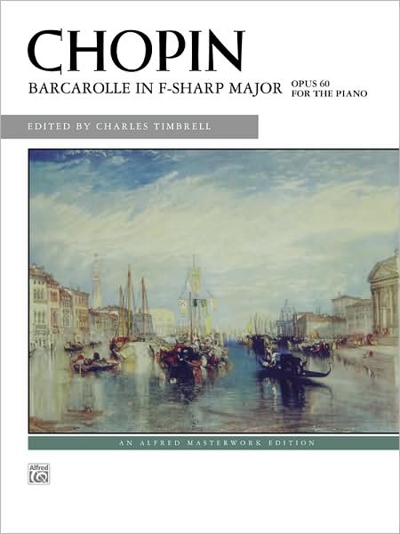 Cover for Chopin · Barcarolle in F-Sharp Major, Op (Book)