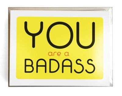 You Are a Badass® Notecards: 10 Notecards and Envelopes - Jen Sincero - Bücher - Running Press,U.S. - 9780762465231 - 28. März 2019