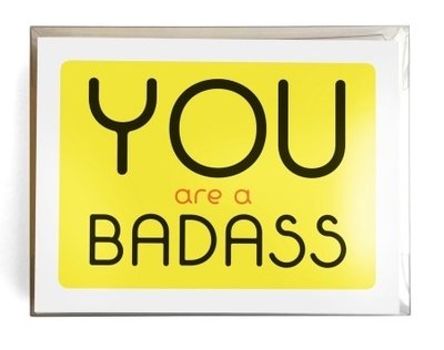 Cover for Jen Sincero · You Are a Badass® Notecards: 10 Notecards and Envelopes (Gebundenes Buch) (2019)