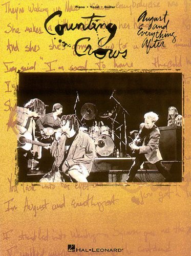Cover for Counting Crows · Counting Crows: August and Everything After: Piano, Vocal, Guitar (Paperback Bog) (1994)