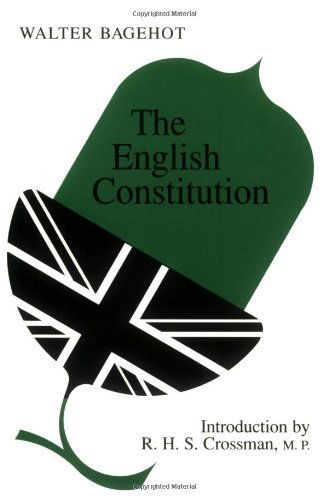 Cover for Walter Bagehot · The English Constitution (Pocketbok) (1966)