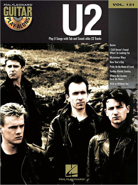 Guitar Play-Along Volume 121 - U2 - Livros - Hal Leonard Corporation - 9781423475231 - 1 de março de 2011