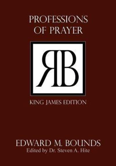 Cover for Edward M Bounds · Professions of Prayer (Paperback Book) (2010)