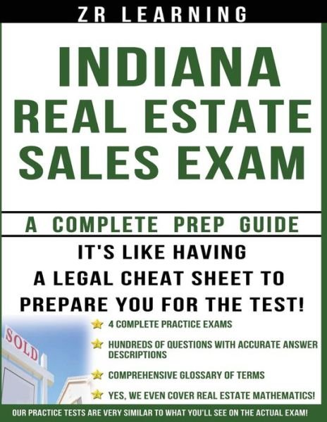 Indiana Real Estate Sales Exam Questions - Zr Learning Llc - Bücher - CreateSpace Independent Publishing Platf - 9781497300231 - 9. März 2014