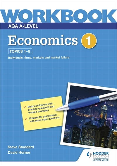 Cover for David Horner · AQA A-Level Economics Workbook 1 (Taschenbuch) (2020)