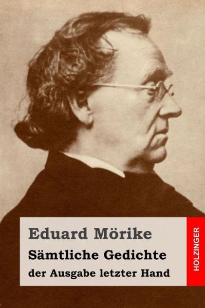 Cover for Eduard Morike · Samtliche Gedichte Der Ausgabe Letzter Hand (Paperback Book) (2015)