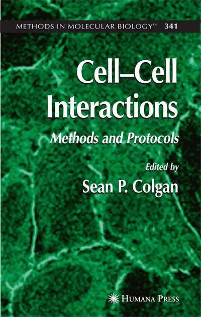 Cover for Sean P Colgan · Cell'Cell Interactions: Methods and Protocols - Methods in Molecular Biology (Hardcover Book) [2006 edition] (2006)