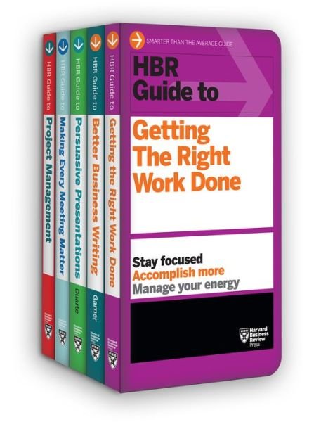 Cover for Harvard Business Review · HBR Guides to Being an Effective Manager Collection (5 Books) (HBR Guide Series) - HBR Guide (Buch) (2017)