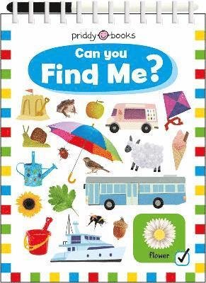 Cover for Priddy Books · Can You Find Me? - Seek &amp; Find (Spiral Book) (2022)