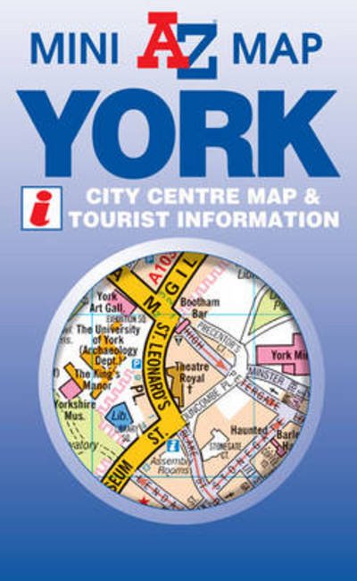 Cover for Geographers' A-Z Map Company · York Mini Map - A-Z Mini Map S. (Map) (2011)