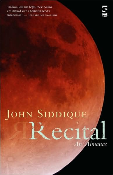 Cover for John Siddique · Recital: An Almanac - Salt Modern Poets (Paperback Book) (2009)