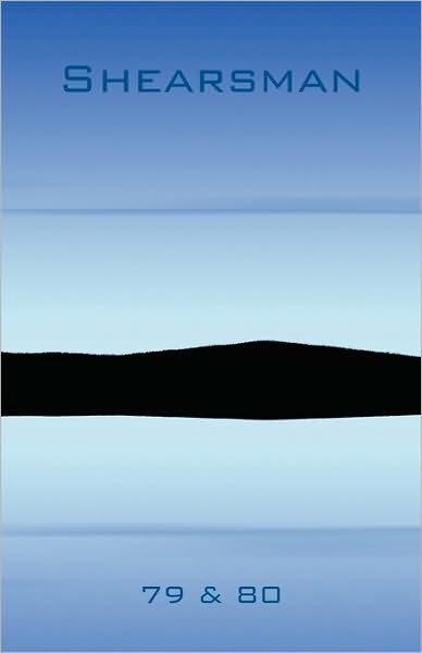 Cover for Tony Frazer · Shearsman: No. 79 and 80 (Paperback Book) (2009)