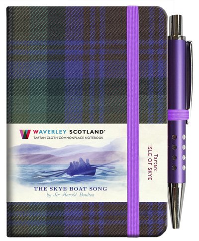 Cover for Waverley Scotland · The Skye Boat Song Tartan Notebook (mini with pen) - Waverley Scotland Tartan Cloth Commonplace Notebook (Hardcover Book) (2020)