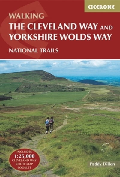 Cover for Paddy Dillon · The Cleveland Way and the Yorkshire Wolds Way: NATIONAL TRAILS (Paperback Bog) [2 Revised edition] (2020)