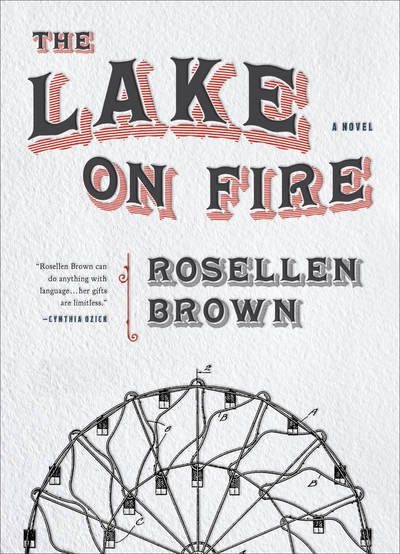 Cover for Rosellen Brown · The lake on fire (Book) [First edition. edition] (2018)