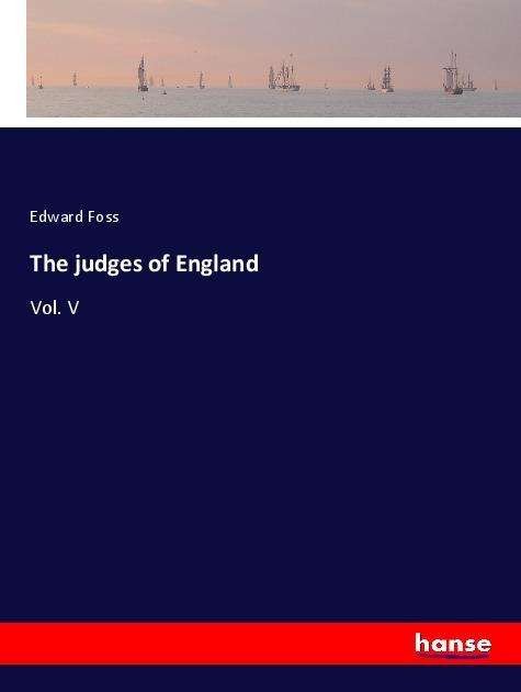 Cover for Foss · The judges of England (Book)