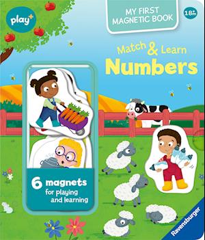 Cover for Kathrin Lena Orso · Ravensburger Play+ Infant &amp; Toddler - My First Magnetic Book: Match and Learn Numbers - Play+ (Board book) [1. Aufl. edition] (2025)