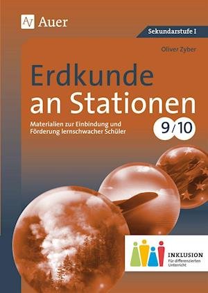 Cover for Zyber · Erdkunde an Stationen 9-10 Inklus (Bok)
