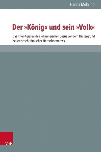 Cover for Vandenhoeck &amp; Ruprecht · 'Konig' und Sein 'Volk' (Bog) (2023)