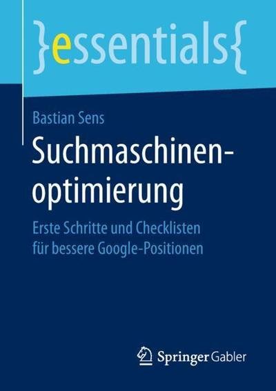 Cover for Sens · Suchmaschinenoptimierung (Buch) (2018)