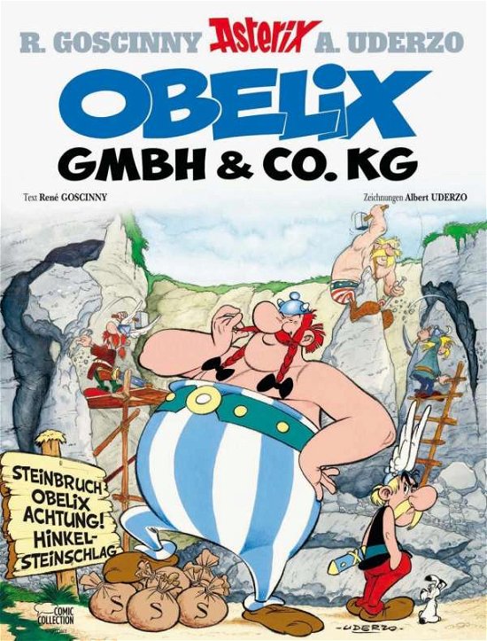 Cover for Albert Uderzo RenÃ© Goscinny · Asterix in German: Obelix GmbH CO KG (Gebundenes Buch) (2013)
