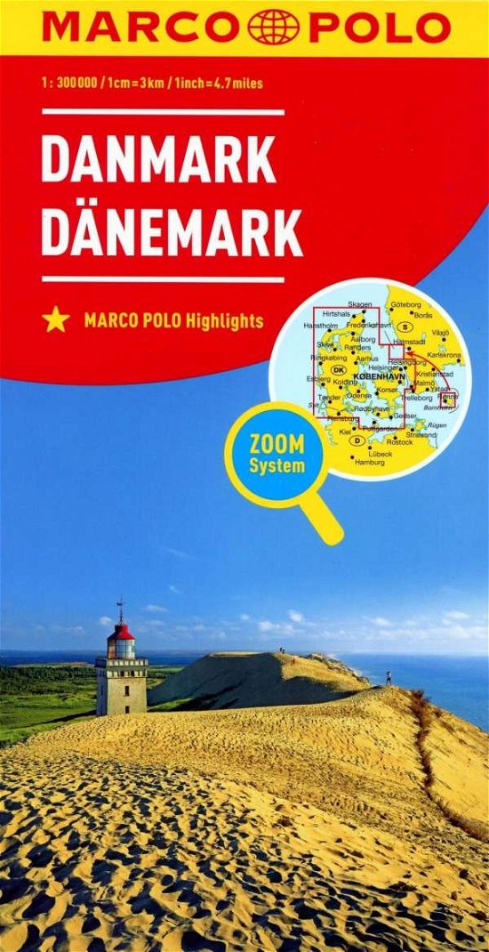Cover for Marco Polo · Denmark Marco Polo Map (Map) (2023)